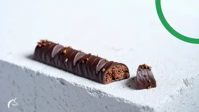 Barretta soffiata  al cioccolato low sugar